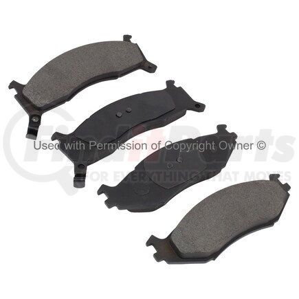 MPA Electrical 1003-0524M Quality-Built Black Series Semi-Metallic Brake Pads w/ Hardware