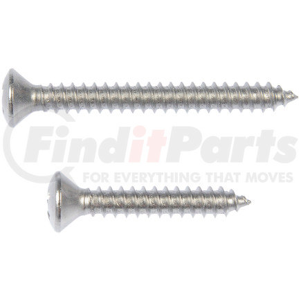 Dorman 784-120 Self Tapping Screw-Stainless Steel-Oval Head-No. 8 x 1 In., 1-1/2 In.