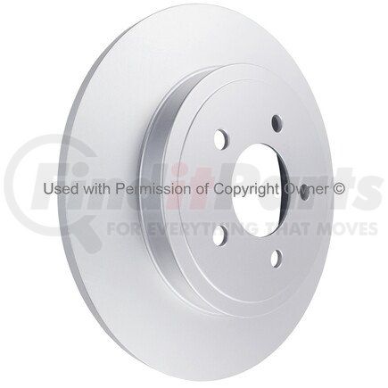 MPA Electrical BR54122G Quality-Built Disc Brake Rotor - Black Series, Coated