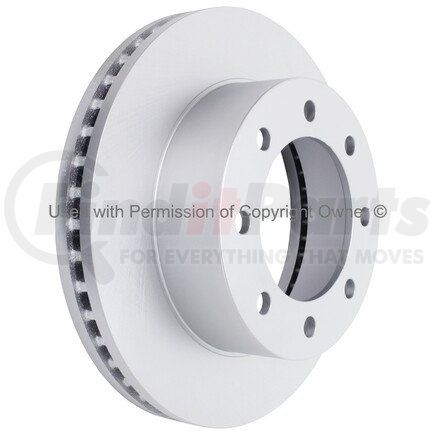 MPA Electrical BR54124G Quality-Built Disc Brake Rotor - Black Series, Coated