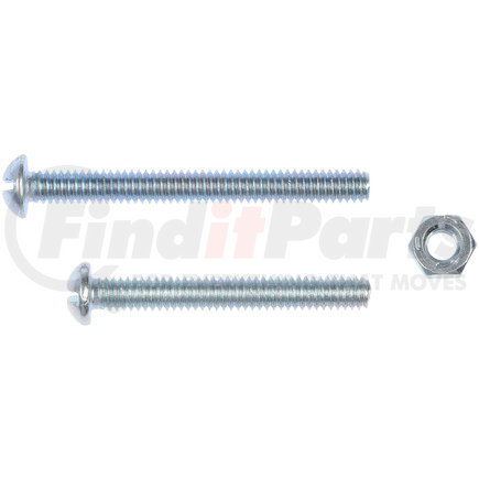 Dorman 784-612 Stove Bolt With Nuts - 1/4-20 x 2 In.- 2-1/2 In.