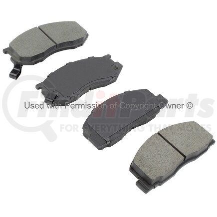 MPA Electrical 1000-0263M QB Semi-Metallic Brake Pads