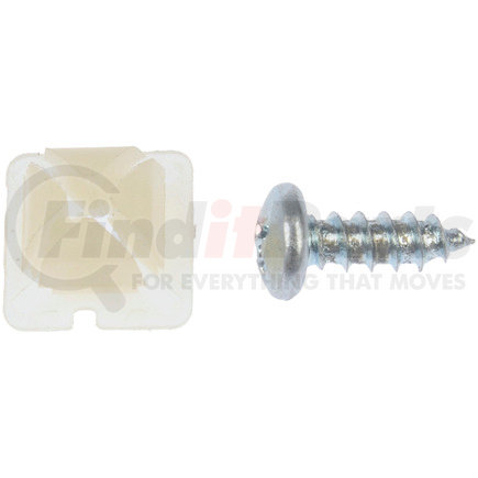 Dorman 785-112 License Plate Fasteners- No. 8 x 1/2 In.