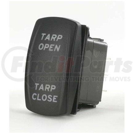APSCO VRN-TP-1 Rocker Switch - Electric, Tarp Open/Close (Backlit), 20 AMP at 12V DC