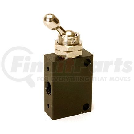 APSCO VTS-2 Air Brake Toggle Control Valve - 4-Way, 2-Position, Double Acting, ON/OFF