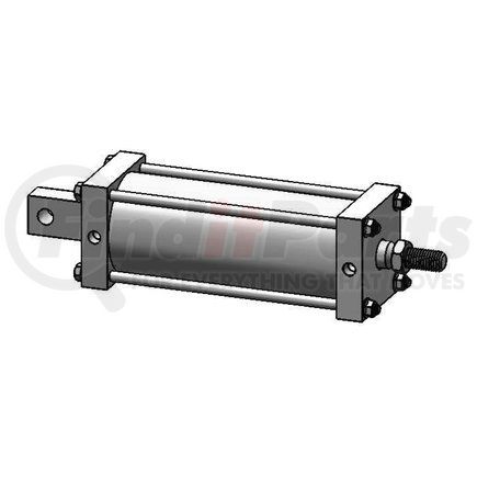 APSCO C-6004 Hydraulic Cylinder - Tailgate Latch, 3.5" Bore x 8" Stroke, Block End Mount