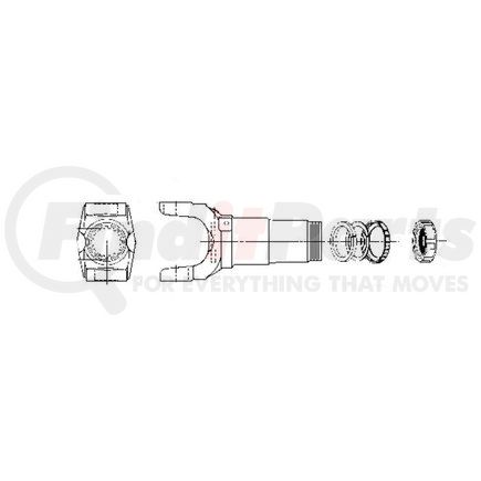 Mack 2104-63321KX Differential End Yoke