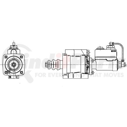 MICO 02-460-276 Hydraulic Power Brake Flow Control Valve - 2-Fluid Power Brake Valve