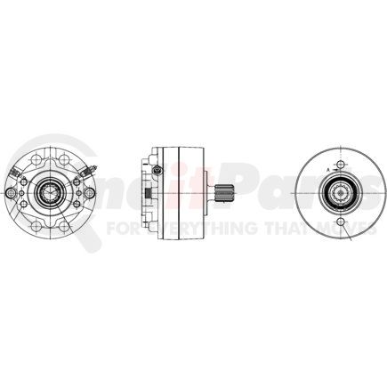 MICO 13-538-384 A-Mount Multiple Disc Brakes - Modular Design