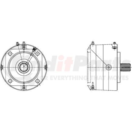 MICO 13-597-018 Disc Brake Kit - P/O Brake