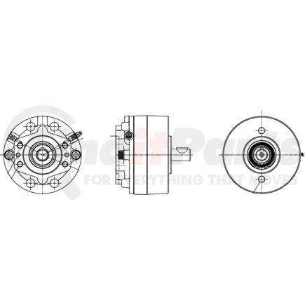 MICO 13-538-010 A-Mount Multiple Disc Brakes - Modular Design