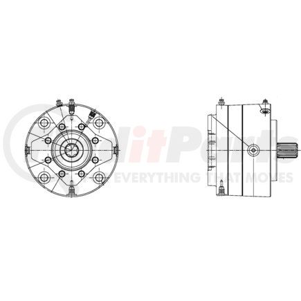 MICO 13-597-034 Disc Brake Kit - P/O Brake