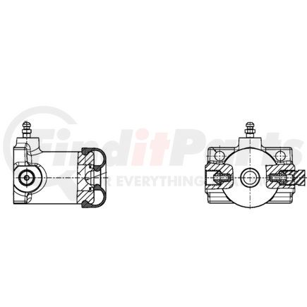 MICO 02-120-017 Hydraulic Cylinder - Slave