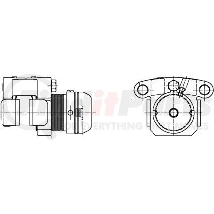 MICO 02-515-012 Disc Brake Caliper - Spring Brake