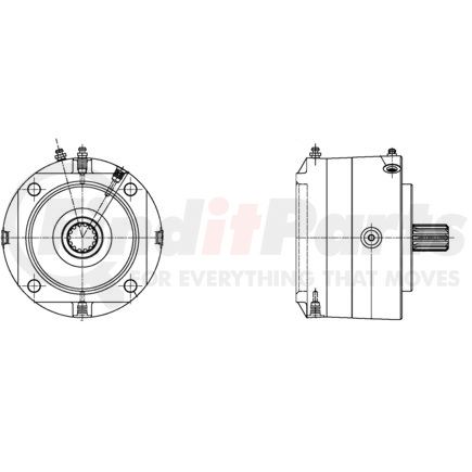 MICO 13-597-008 Disc Brake Kit - P/O Brake