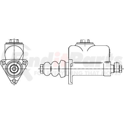 MICO 04-020-063 Brake Master Cylinder