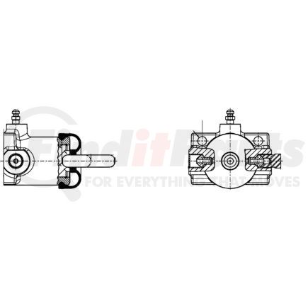 MICO 02-120-026 Hydraulic Cylinder - Slave