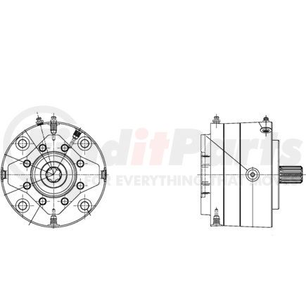 MICO 13-597-026 Disc Brake Kit - P/O Brake