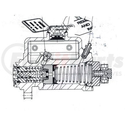 MICO 20-100-177 Brake Master Cylinder