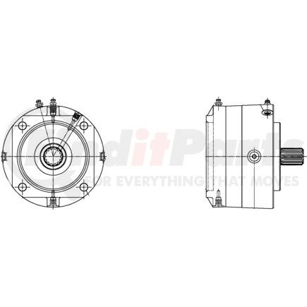 MICO 13-597-016 Disc Brake Kit - P/O Brake