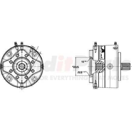 MICO 13-597-044 Disc Brake Kit - P/O Brake