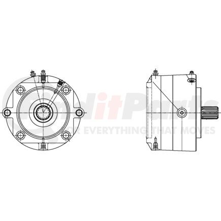 MICO 13-597-054 Disc Brake Kit - P/O Brake