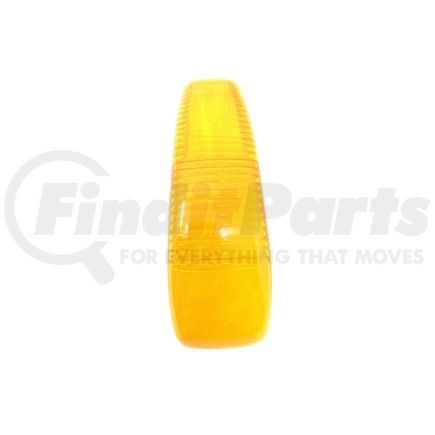 Mack 7376-92183 Clearance/Marker Light Lens - Small Aerodynamic, Triangular, Amber