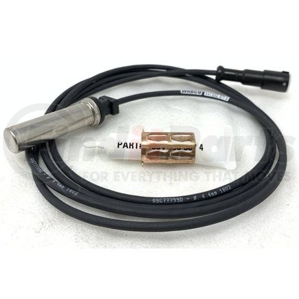 Mack 8235-R955349 ABS Wheel Speed Sensor - Kit, Straight with Clip, CS, 6.60 Feet, Grease