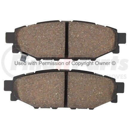 MPA Electrical 1001-0664M Quality-Built Premium Semi-Metallic Brake Pads w/ Hardware