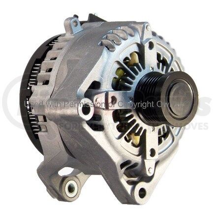 MPA Electrical 10197 Alternator - 12V, Nippondenso, CW (Right), with Pulley, Internal Regulator