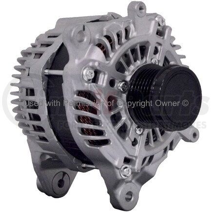 MPA Electrical 10253 Alternator - 12V, Mitsubishi, CW (Right), with Pulley, Internal Regulator