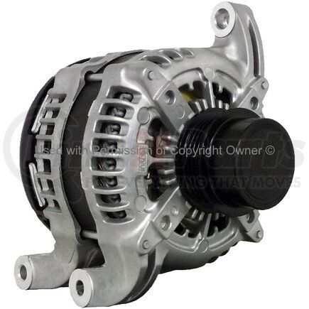 MPA Electrical 10289 Alternator - 12V, Nippondenso, CW (Right), with Pulley, Internal Regulator