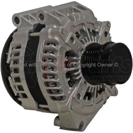 MPA Electrical 10363 Alternator - 12V, Nippondenso, CW (Right), with Pulley, External Regulator