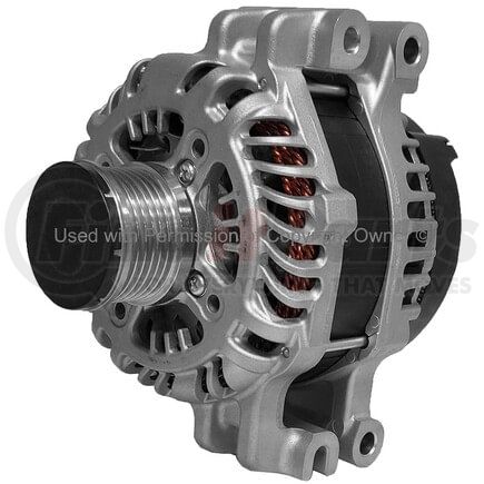 MPA Electrical 10381 Alternator - 12V, Mitsubishi, CW (Right), with Pulley, Internal Regulator