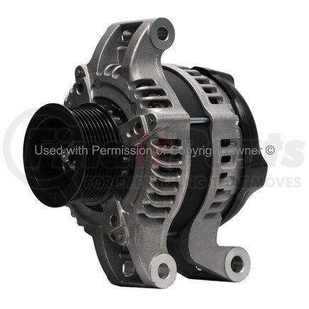 MPA Electrical 11291 Alternator - 12V, Nippondenso, CW (Right), with Pulley, Internal Regulator