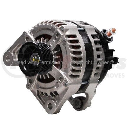 MPA Electrical 11296 Alternator - 12V, Nippondenso, CW (Right), with Pulley, External Regulator