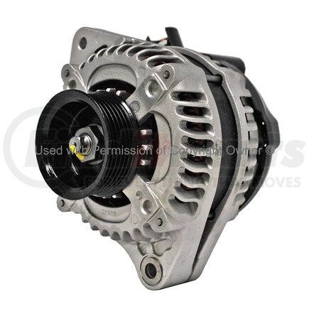 MPA Electrical 11391 Alternator - 12V, Nippondenso, CW (Right), with Pulley, Internal Regulator