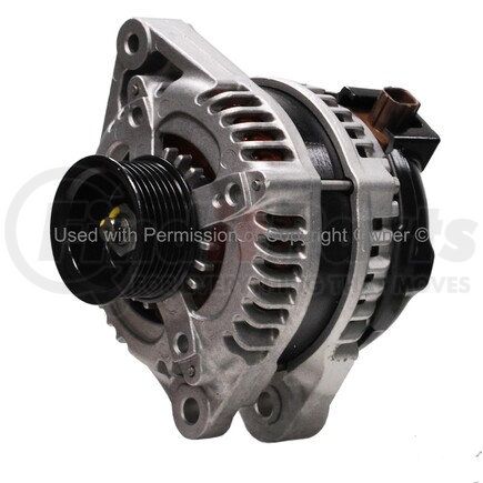 MPA Electrical 11390 Alternator - 12V, Nippondenso, CW (Right), with Pulley, Internal Regulator