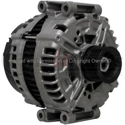 MPA Electrical 11444 Alternator - 12V, Bosch, CW (Right), with Pulley, Internal Regulator