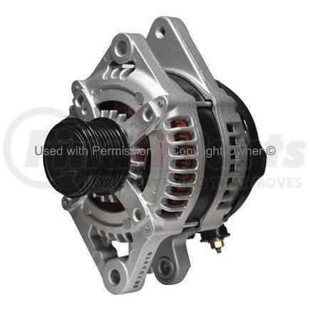 MPA Electrical 11514 Alternator - 12V, Nippondenso, CW (Right), with Pulley, Internal Regulator