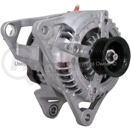 MPA Electrical 11593 Alternator - 12V, Nippondenso, CW (Right), with Pulley, External Regulator