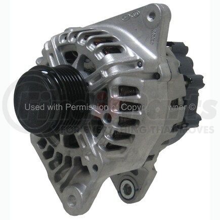 MPA Electrical 11611 Alternator - 12V, Valeo, CW (Right), with Pulley, Internal Regulator