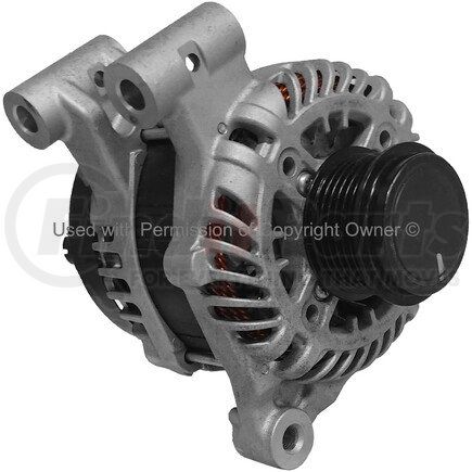 MPA Electrical 11937 Alternator - 12V, Mitsubishi, CW (Right), with Pulley, Internal Regulator