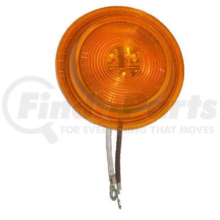 Betts Hd 660002 65 Series Marker/Clearance Light - Amber 3-Diode LED, Shallow, 12-Volt, 2-Eyelets