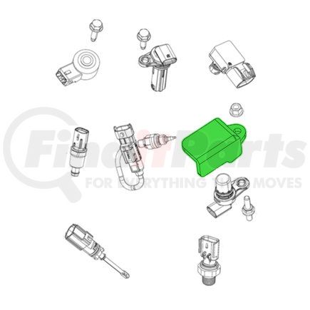 Mopar 68194618AA Engine Camshaft Position Sensor Cover