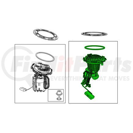 Mopar 68494735AA Fuel Pump Module Assembly