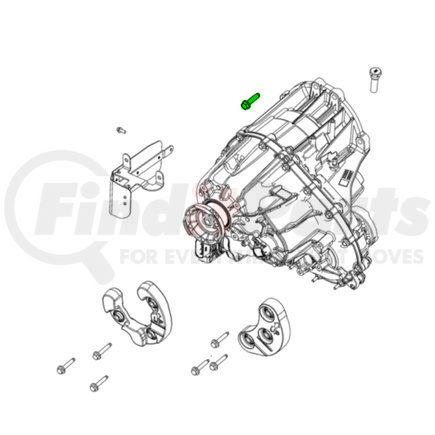 Mopar 06513032AA Screw - Hex