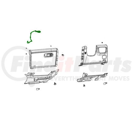 Mopar 68423992AA Glove Box Light