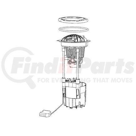 Mopar 55398693AE Fuel Pump Module Assembly