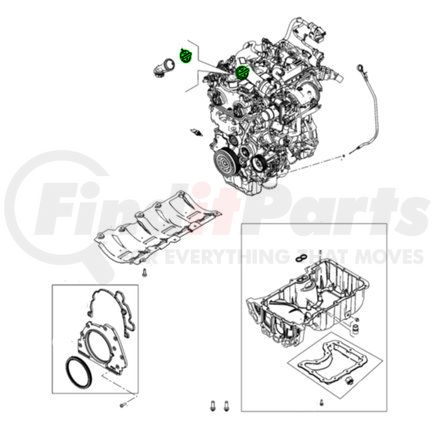 Mopar 68259076AD Engine Oil Filler Cap